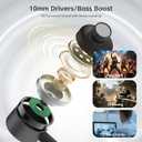 MORMOQUE EP-06 Wired Earbuds in-Ear Earphones,Build-in Microphone Noise Isolating Headphones,3.5mm Jack 4.9ft Long Cord Ear Buds,HD Bass Audio,with 6 Ear Tips,for Smartphones/Laptop/Computer Etc-Black