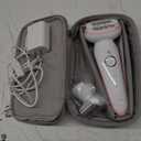 Braun Epilator Silk-pil 9, Hair Removal Device, Women Shaver & Trimmer, Pivoting Head, Wet and Dry Epilator, Includes Shaver Head and Trimmer Comb, SES9-030 Flamingo