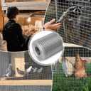 Hardware Cloth 1/4 Galvanized Wire Mesh Roll 20" x 20' (23 GA) - Chicken Wire Fence for Pens, Coops, Rabbit/Snake Fences, Poultry Enclosures, Crafting, and Screen Mesh