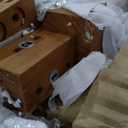 Mellow Naturalista Classic - 12 Inch Solid Wood Platform Bed with Wooden Slats, No Box Spring Needed, Easy Assembly, Queen, Pine