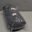 HFCNMY Stretch Armless Futon Cover with Skirt Knitted Jacquard Futon Sofa Bed Cover Machine Washable Futon Couch Cover Futon Sofa Cover Furniture Bed Protector with Elastic Bottom (Dark Gray)