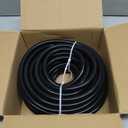 EVIL ENERGY 7/32 Silicone Vacuum Tubing Hose Line 50FT 130PSI Max Pressure Black (5.5mm ID)
