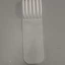 Madesmart Classic 5-Slot Small Knife Holder Storage Mat for Drawers, Soft-Grip Kitchen Knife Block, White/Gray