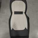 Car Seat Covers Fit for Nissan Frontier 2009-2023 2024 2025, Faux Leather Automotive Seat Covers Breathable Waterproof Seat Cushions Compatible with Airbag (5 Seats; Black & Gray) (Full Set)