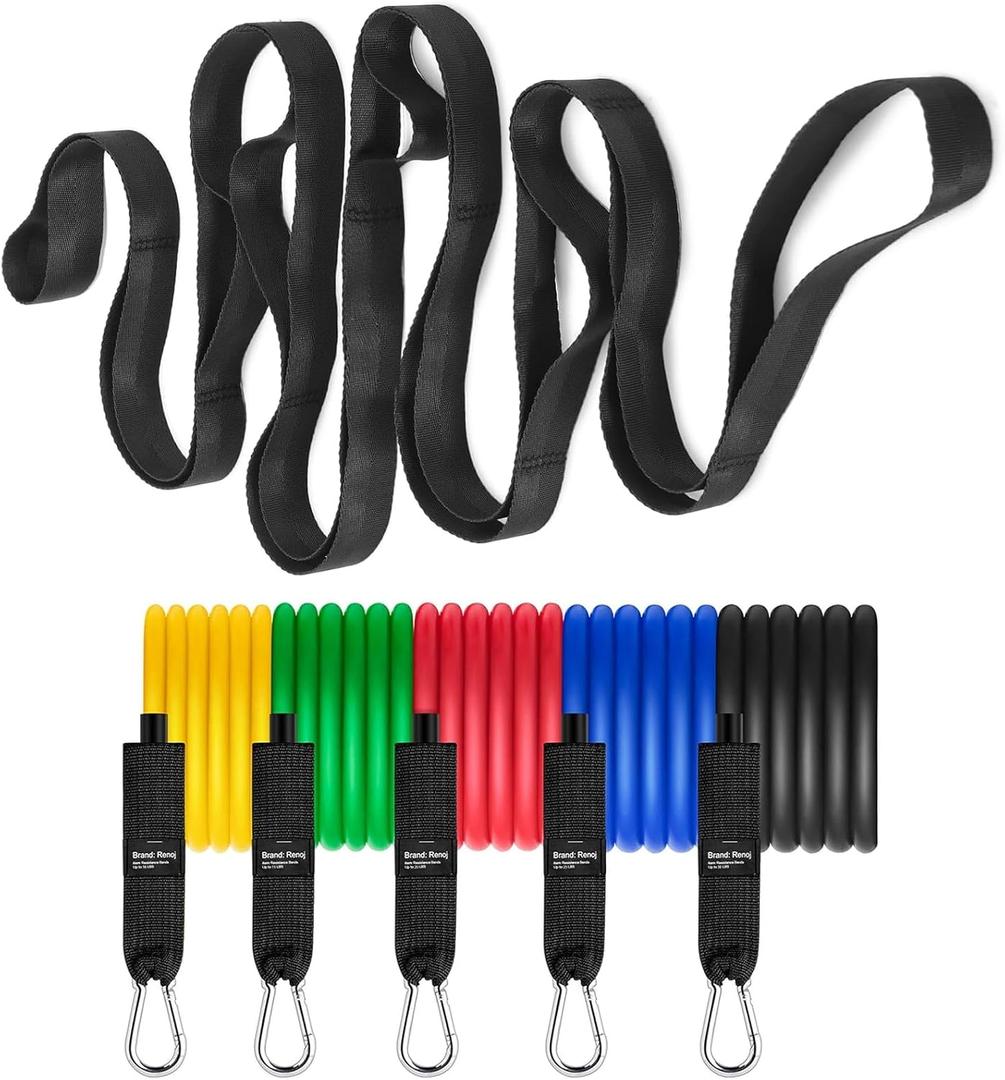 Yoga Strap Stretching Strap for Physical Therapy, Elastic Exercise Strap for Yoga