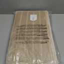 Luxury Plus Bath Rug with Memory Foam - 21 x 34 Inches Ultra Soft Non-Slip Bath Mat, Super Absorbent Quick-Dry Bathroom Floor Mat for Shower, Tub (Linen(canvas))