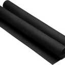 AMZQNART 2Pcs EVA Foam 1mm, Cosplay Foam 16x59 inch Black, High Density 90 kg/m, for Craft Projects Cosplay Costumes, Fake Weapons, Decorations, Christmas, Easter, Thanksgiving, etc.