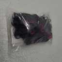 Topcosplay Women Wig Purple Mixed Red Halloween Costume Cosplay Wigs with Braid