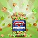 It's Delish Gourmet Caramel Apple Popcorn Mix by Its Delish, 16 OZ Jumbo Container  Caramel Corn Air Popped Sweet & Crunchy Glazed Carmel Corn Snack - Gluten Free, Vegan, Kosher, 1 Count
