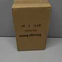 Faux Leather Decorative Jewelry Storage Organizer Boxes Set of 2, White