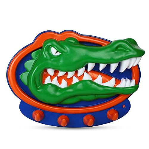 College Bronze Florida Gators Storage and Organization Hooks for Hats, Lanyards, Keys and Grill Gear