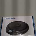 Portable CD Player for Car: Kegaudio with Earphones Anti-Skip LCD Display Personal Disman Disc Player for Car & Sports Supports MP3 WMA PROG & Memory Function (Black)