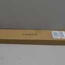1" Cordless Mini Blinds 21" W x 36" H, White Vinyl Blinds, Horizontal Light Filtering, Window Blinds for Indoor Windows, Office, Kitchen, Bathroom and Living Room.