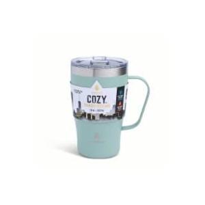 Manna™ Cozy™ Stainless Steel Coffee Mug - Green, 18 Oz