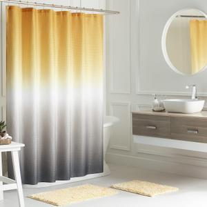 Creative Home Ideas Bathroom Sets with Shower Curtain and Rugs| Shower Curtain Sets with Rugs, Shower Curtain, Liner Set
70x72 Inches