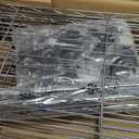 Amazon Basics 5-Shelf Adjustable Heavy Duty Steel Wire Rack, Space Saving Storage Shelving Organizer for Kitchen, Garage, No-Tool Assembly, 350 lbs Weight Capacity, 36" x 14" x 72", Chrome