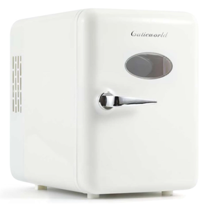 CUTIEWORLD 4L Beverage Cooler for Home, White