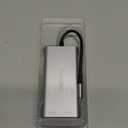 Philips USB C Hub with Power Pass-Through, 7-in-1 Multiport Adapter, 1 HDMI 4K@30Hz, 60W USB-C Power Delivery, 2 USB 3.0, 1 Ethernet, 1 SD 1 MicroSD Card Reader, DLK9120C/27