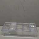 Lifewit Ice Chilled Condiment Caddy with 5x 20oz(2.5 cup) Containers, 15.3" Condiment Server with Separate Lids, Serving Tray Platter with Removable Dishes for Bar, Fruit, Salad, Taco, Party Garnish