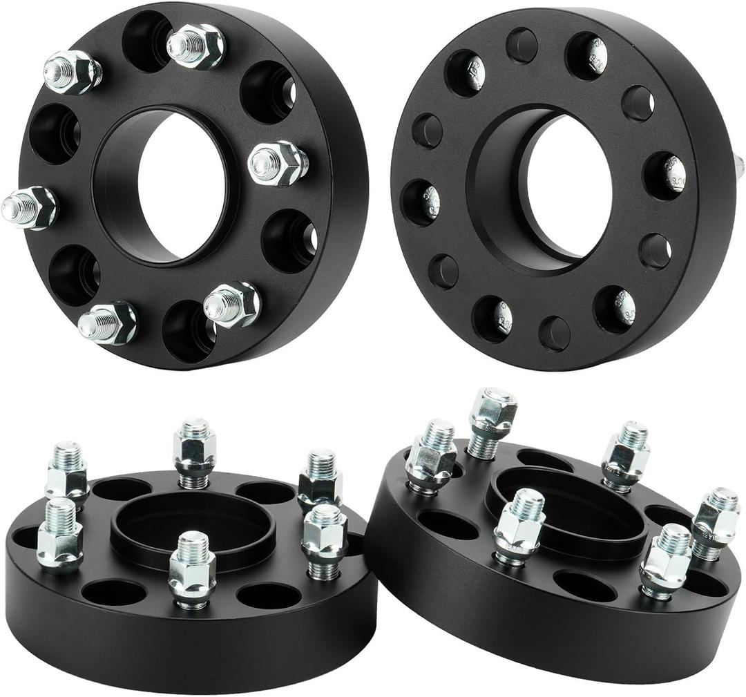 Youxmoto 6X5.5 1.5" Wheel Spacers Fit for Cadillac Escalade, for Chevrolet Silverado 1500 Suburban Tahoe, for GMC Sierra 1500 Yukon, Forged Wheel Adapter with 78.1mm Hub Bore M14x1.5 Studs