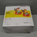 QPAU Inflatable Reindeer Hopper Bouncy Toy 2PCS with Fabric Cover & Pump, Ride On Toys for Kids 5+ & Adults, Christmas Reindeer Inflatable Animal Bouncer, Outdoor Play