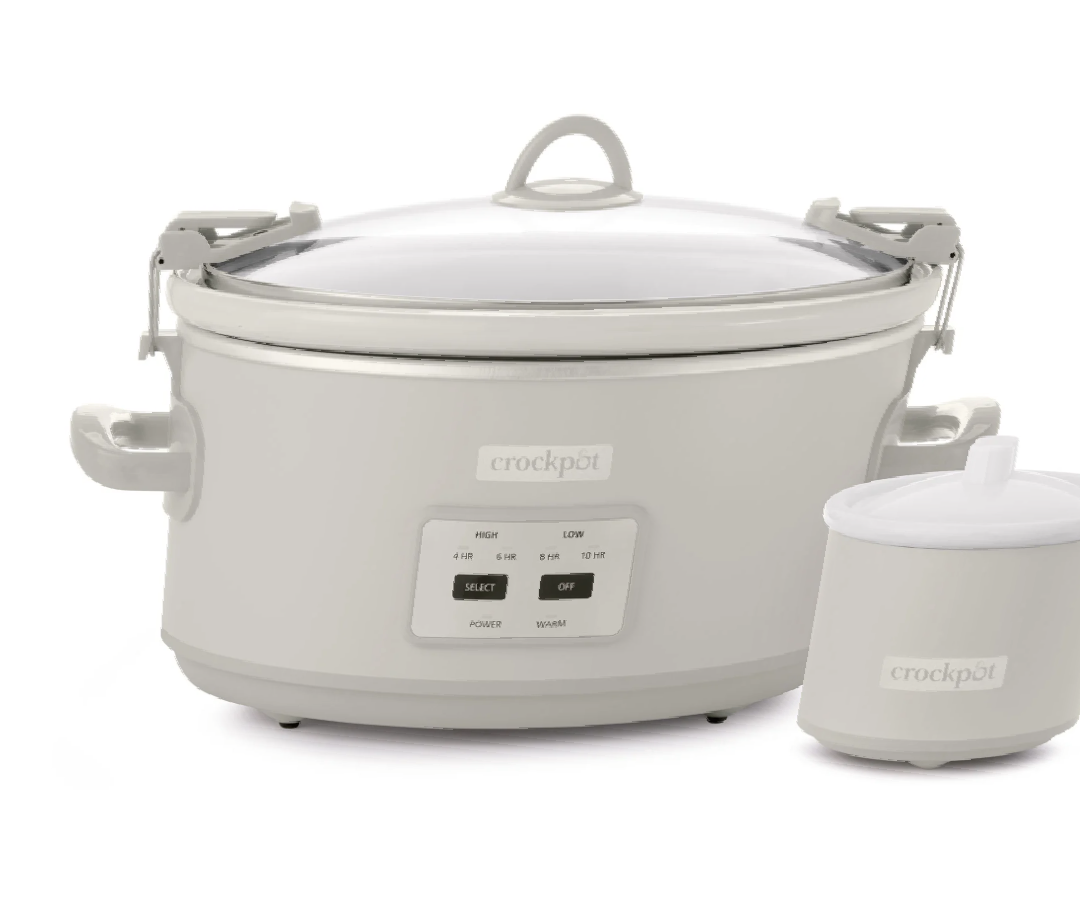 Open Box Crock-Pot 7 Qt Cook & Carry Slow Cooker w/ Touch Control & Lid
