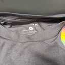 Hurley Boys' Rash Guard Shirt, Black Heather, XL