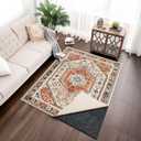 100% Waterproof Rug pad, 6x9 ft Area Rug Non-Slip Rug Pads, 1/4" Thick Carpet Pads for All Floors and finishes, Felt pad for Hardwood Floors, Keep Carpets in Place Soft and Secure