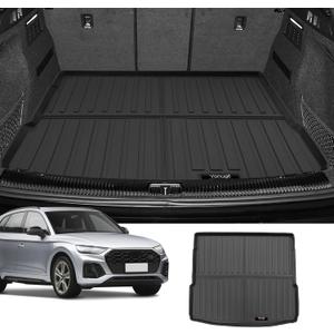 Custom for 2018-2025 Audi Q5 SQ5 Cargo Mats Trunk Liner All Weather TPE Protection Mat Accessories (for 2018-2025 Audi Q5/SQ5)