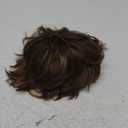 Brown Kids Wig Short Wavy Child Synthetic Boys Cosplay Halloween Costume Party Use