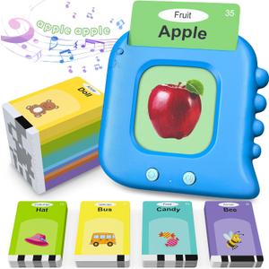 Talking Flash Cards,Kids Toddler Flash Cards with 240 Sight Words,Montessori Toys,Autism Sensory Toys,Speech Therapy,Learning Educational Gifts for Age 1 2 3 4 5 Years Old Boys and Girls