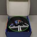 20Ft Flexible Race Track, Slot Car Race Track Set for Kids Ages 3+,Dual Racing Game 2 High-Speed Cars 1/64 Scale, w/8 Suction Cups,4 Alloy Cars Ideal Easter Birthday Gift for Boys & Girls (Orange)