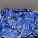 fun shack 2 Pcs 70 Disco Jacket for Women Blue Flares, Retro Dance Jacket for Parties, L