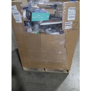 Pallet of salvage items