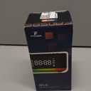 Digital Alarm Clock White Noise, Loud Digital Alarm Clocks Bedrooms, Alarm Clock Speaker Wireless Charger AUX USB Bluetooth Speaker 12/24H Dual Alarm Snooze Adjustable Brightness, Black