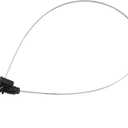 Motoforti Engine Oil Dipstick Indicator, Oil Dipstick Replacement, for GMC Yukon 2015-2019, Metal Plastic, Black