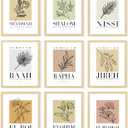 Hebrew Names of God Wall Art, Unframed Scripture Art Prints 8x10, Christian Art Prints Wall Decor, Bible Verse Wall Art, Jehovah Jireh Rapha Shalom Shammah Raah Nissi Christian Artwork