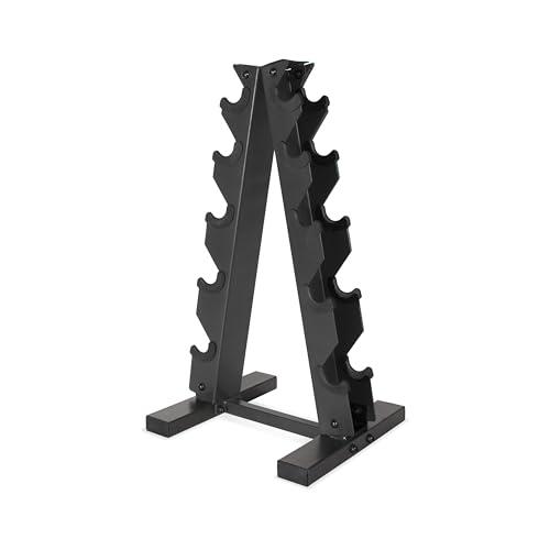 CAP A-Frame Dumbbell Hand Weight Vertical Storage Rack - Carbon