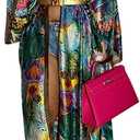 cu4eve Summer Cardigan For Women Lightweight Satin Open Front Long Kimono Swimsuit Cover Ups Silk Robe Plus Size