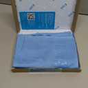 E-Cloth Glass & Polishing Cloth - Microfiber Cleaning Towel Cloth for Windows, Cars, Mirrors, Eyeglasses, & More, Streak Free Clean, Reusable & Machine Washable - Alaskan Blue (4 Pack)