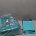 UCGOU Bubble Mailer 6x10 Inch 100 Pack Usable Size 6x9 Inch Teal Poly Padded Envelopes Waterproof Bubble Bags for Small Business Shipping Self Seal Mailing Envelopes for Jewelry Makeup Supplies