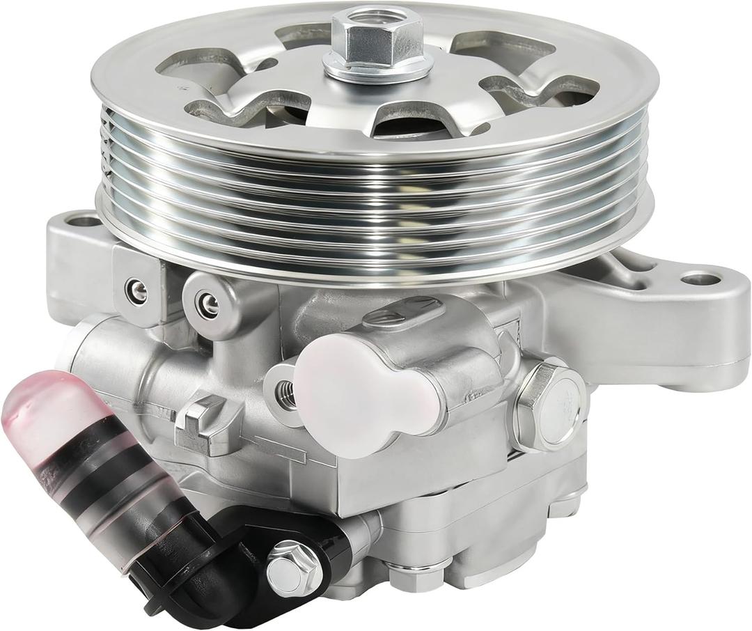 Power Steering Pump with Pulley 21-5419 96-5419 L4 2.4L Only Compatible for Honda CR-V 2.4L 2005-2011 Element 2006-2011 Accord 2006-2007