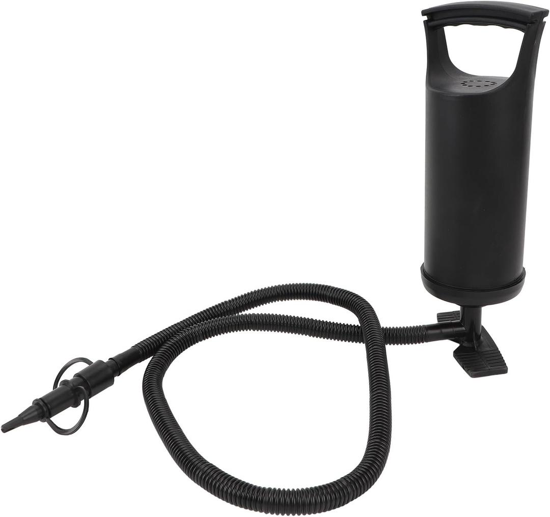 Manual PVC Air Pump Portable 3 Nozzle Hand Pump for Inflatable Mattress Pool Toys Outdoor Activities