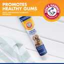 2 x Arm & Hammer for Pets Tartar Control Enzymatic Toothpaste for Dogs Reduces Plaque & Tartar Buildup Safe for Puppies Beef Flavor, 2.5 Ounces Dog Toothpaste (Pack of 1)