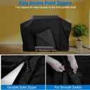 Griddle Cover for Blackstone 28 XL Griddle Rangetop,Heavy Duty 75in Culinary Griddle Cover,Easy Access Front Zippers,Waterproof UV & Fade Resistant Flat Top Gas Grill Cover with Strap and Two Zippers