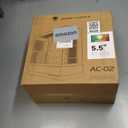 Jungle Leopard AC-02 Digital ATX PC Gaming Computer Case|5.5 Inch Integrated LCD Screen& App|Mid Tower Full View Dual Reinforced Glass Panel|Removable Side Panels for Micro-ATX ITX (Black)