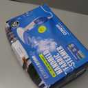 Conair Handheld Garment Steamer for Clothes, ExtremeSteam 1200W, Portable Handheld Design, White/Blue