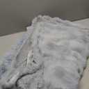 Super Soft Throw Blanket 130*160cm, Blue