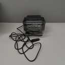 Remote Control LED Search Light, 50W 5000lm 7 Inch LED Spotlight for Truck Rooftop Hunting Boat Searching 360 Rotating, Off-Road Auxiliary Driving Searchlight 12V 24V Spot Light, 6 Magnets Built-in (Black)