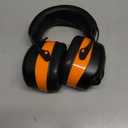 Gardtech Hearing Protection Ear Muffs With Bluetooth, SNR 28dB Noise Reduction Wireless Ear Protection Headphones with Rechargeable Battery, AM/FM Radio Headphones [Bluetooth 5.0] for Mowing - Orange